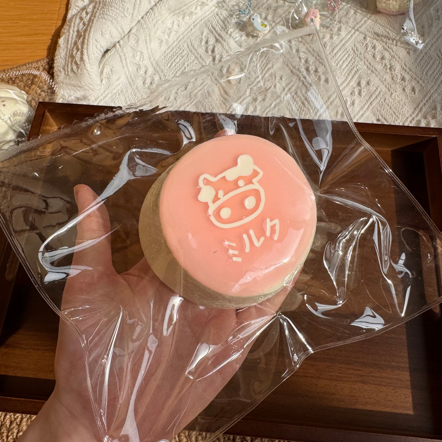 牛乳面包 解压玩具捏捏乐