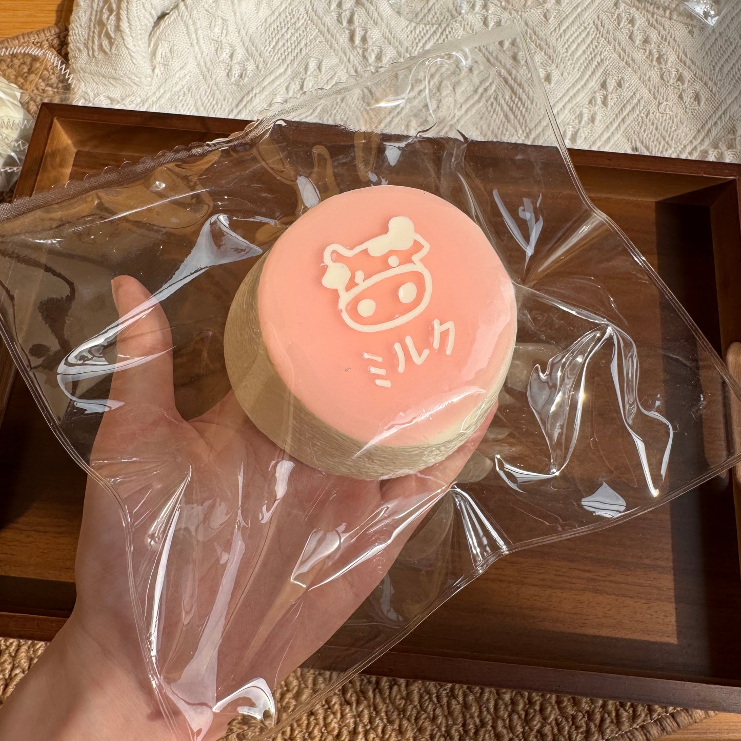 牛乳面包 解压玩具捏捏乐