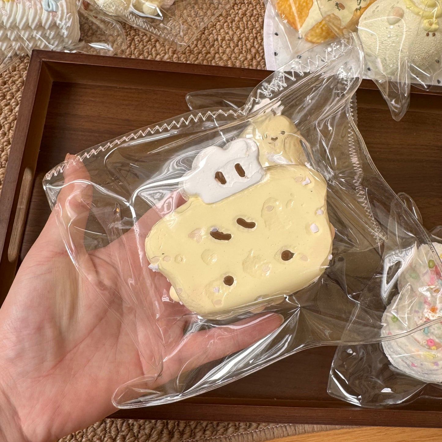 Dumpling Chef Hat Squishy