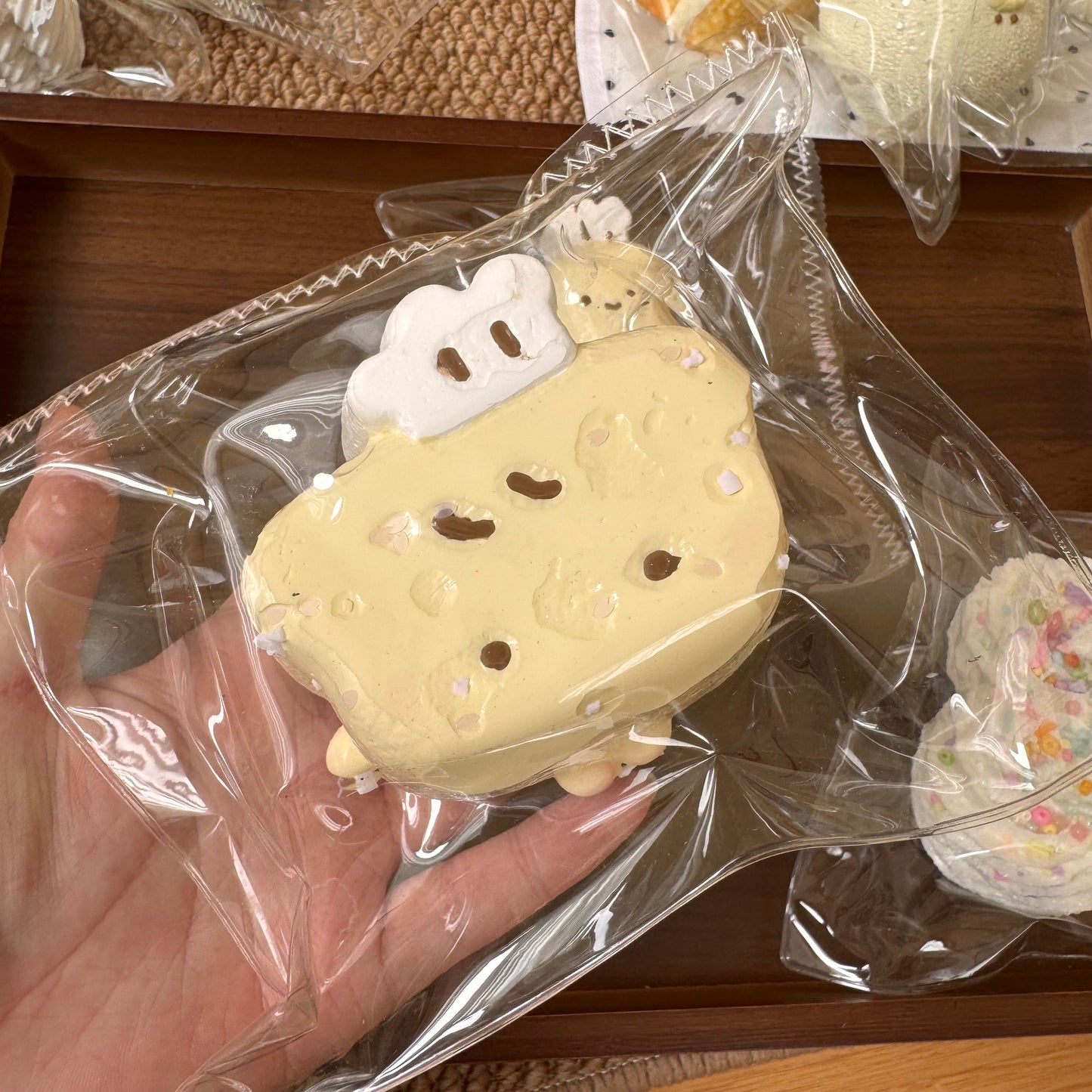 Dumpling Chef Hat Squishy